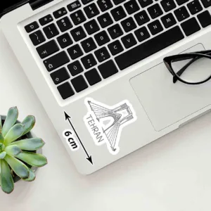 استیکر لپ تاپ طرح Tehran Iran Sticker کد ST1807