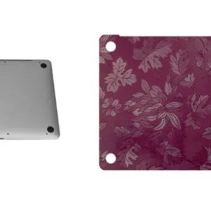 برچسب پوششی ماهوت طرح Red Wild-Flower مناسب برای لپ تاپ Macbook 12inch Retina