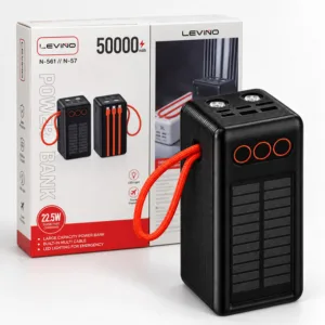 پاوربانک 22.5 وات لوینو مدل N-57 ظرفیت 50000 میلیآمپرساعت