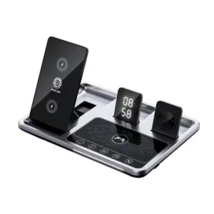 شارژر رومیزی گرین لاین مدل Wireless-Ch station 4 in 1