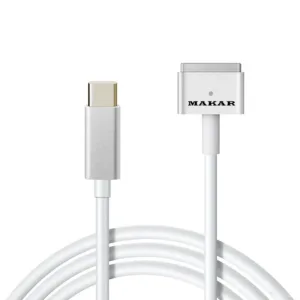 کابل شارژ مک بوک‌ USB-C to MagSafe2 ماکار مدل MK-Mag2 طول دو متر