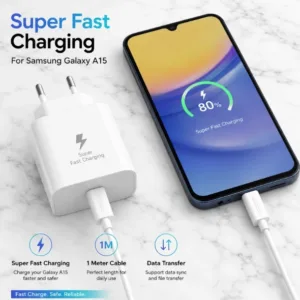شارژر دیواری 25 وات توکی مدل A34 به همراه کابل USB-C