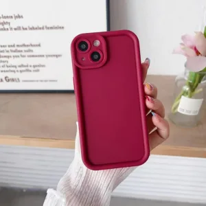 کاور موکولو مدل Silicone Puffer Strap مناسب برای گوشی موبایل اپل iPhone 13 به همراه بندآویز