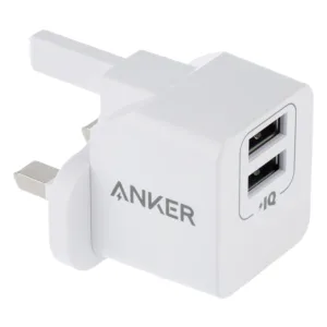 شارژر دیواری 12 وات دو پورت انکر مدل PowerPort Mini A2620