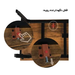 میز لپ تاپ مدل Mehr 4060_1