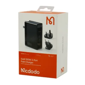 آداپتور شارژر مک دودو مدل CH-810 3Port 5A QC3.0 PD 100W