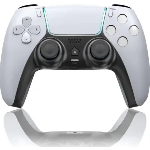 دسته بازی پلی استیشن 4 طرح دو رنگ مدل Wireless controller T28