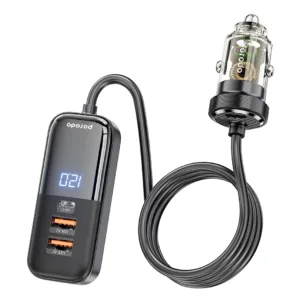 شارژر فندکی 120 وات 4 پورت پرودو مدل PD-120TMCC