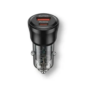 شارژر فندکی 60 وات دو پورت مدل BK-990