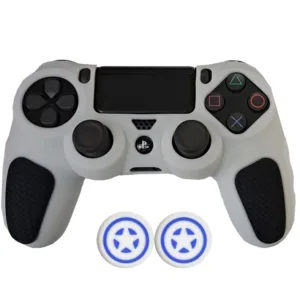 محافظ دسته پلی استیشن ۴ مدل Anti slip PS4400 به همراه روکش آنالوگ