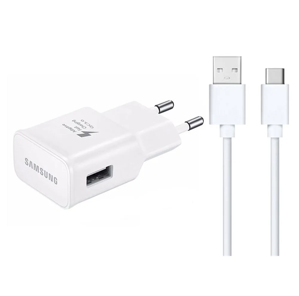 شارژر دیواری مدل EP-TA20EWE به همراه کابل تبدیل USB-C