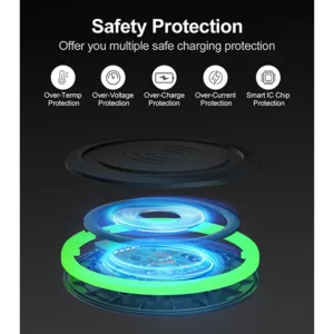 شارژر بیسیم 15 وات مدل B09L4TLZQF