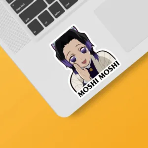 استیکر لپ تاپ و موبایل بووم طرح انیمه شیطان کش کد 132