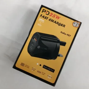 آداپتور شارژر25 وات دو پورت مدل KEKE-907