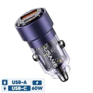 شارژر فندکی 60 وات یوسمز مدل US-CC208 C39