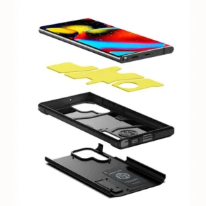 کاور اسپیگن مدل Tough Armor مناسب برای گوشی موبایل سامسونگ Galaxy S22 Ultra