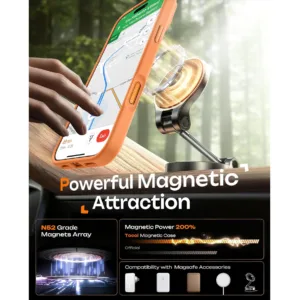 کاور قاب شهر مدل MGSAFE مناسب برای گوشی موبایل اپل iPhone 17 Pro Max