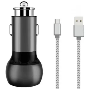 شارژر فندکی الدینیو مدل C503Q همراه با کابل usb-C