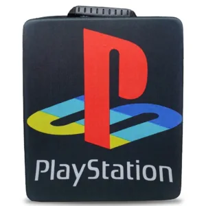کیف حمل پلی استیشن 4 اسلیم و پرو طرح LOGO PS کد 72
