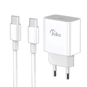 شارژر دیواری 20 وات جوکو مدل JK78-PX12 به همراه کابل تبدیل usb-C