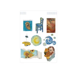 استیکر لپ تاپ طرح ونسان ونگوک کد 01