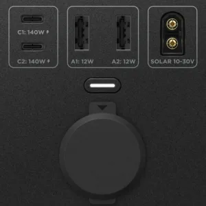 پاوراستیشن 140 وات اکوفلو مدل TRAIL 300 DC ظرفیت 90000 میلیآمپرساعت