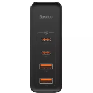 شارژر دیواری 100 وات 4 پورت بیسوس مدل GaN2 Pro به همراه کابل USB-C
