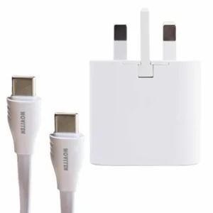 شارژر دیواری 25 وات معلم مدل Galaxy S24 fe به همراه کابل USB-C