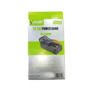 پاوربانک 22.5 وات وی اسمارت مدل VS-516 ظرفیت 30000 میلیآمپرساعت