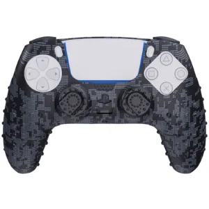 محافظ دسته پلی استیشن 5 اسپارک فاکس مدل Silicone Grip Pack Digital Camo به همراه روکش آنالوگ