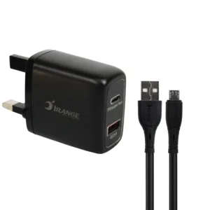 شارژر دیواری 45 وات 2 پورت آیرنج مدل LC 136 به همراه کابل USB‑C
