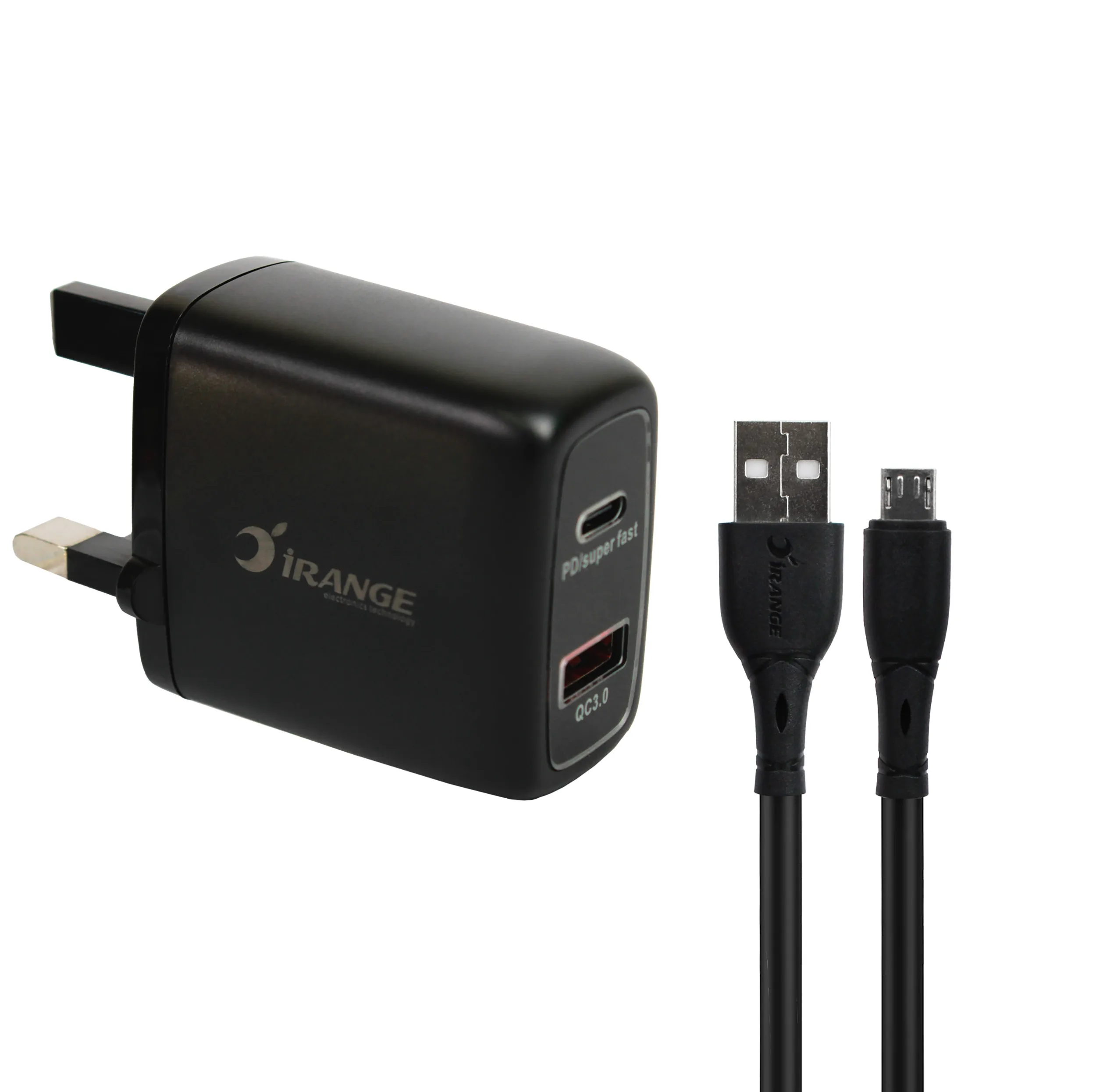 شارژر دیواری 45 وات 2 پورت آیرنج مدل LC 136 به همراه کابل USB‑C
