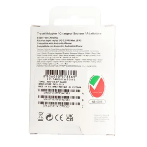 شارژر دیواری 25 وات مدل EP-TA800 2023 WEGAE