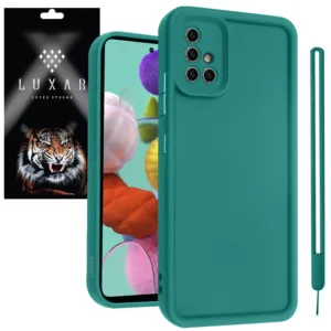 کاور لوکسار مدل a51 -Puffer band مناسب برای گوشی موبایل سامسونگ Galaxy A51 / M40S به همراه بند