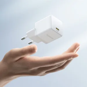 شارژر دیواری 20 وات بیسوس مدل Palm 1C به همراه کابل تبدیل USB-C