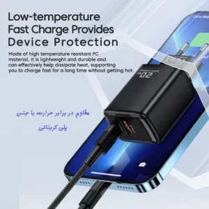 شارژر دیواری 20 وات توکی مدل JT-P20F به همراه کابل USB-C