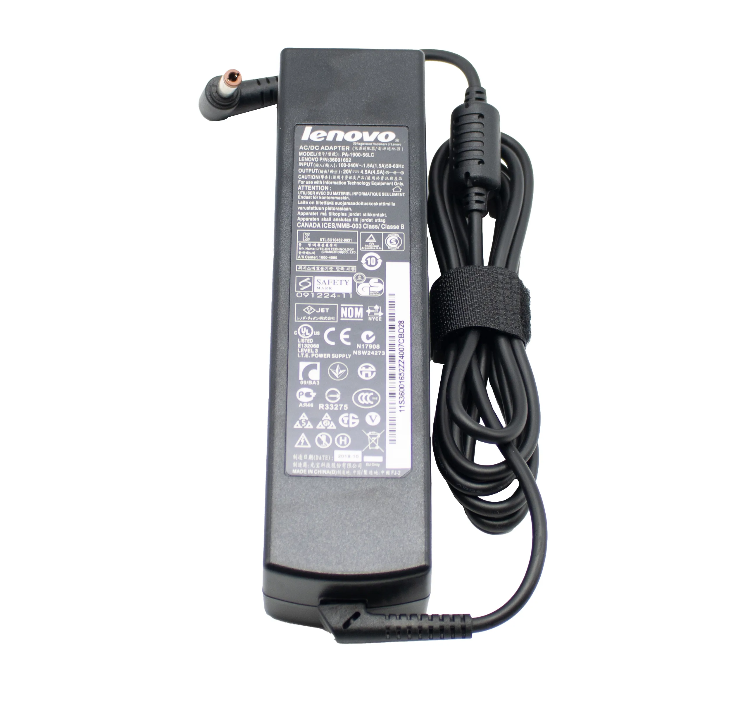 شارژر لپ تاپ 20 ولت 4.5 آمپر لنوو مدل PA-1900-56LC