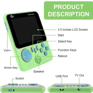 کنسول بازی قابل حمل مدل G7-D با دسته