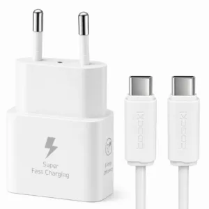 شارژر دیواری 25 وات توکی مدل A34 به همراه کابل USB-C