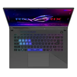 لپ‌تاپ گیمینگ 16 اینچی ایسوس مدل ROG STRIX G16 G614PP با پردازنده Ryzen 9-8940HX، کارت گرافیک GeForce RTX 5070 8GB، رم 16 گیگابایت DDR5 با فرکانس 5200 مگاهرتز، حافظه SSD با ظرفیت 1 ترابایت، نمایشگر WUXGA با نرخ نوسازی 165 هرتز، سیستم‌عامل Windows 11
