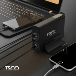 آداپتور شارژ 150 وات تسکو مدل TTC 69 به همراه کابل پاور AC