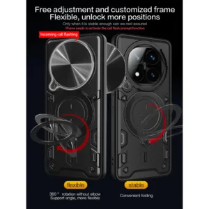 کاور اسپارتان مدل Magnet Ring مناسب برای گوشی موبایل شیائومی Redmi Note 14 Pro Plus