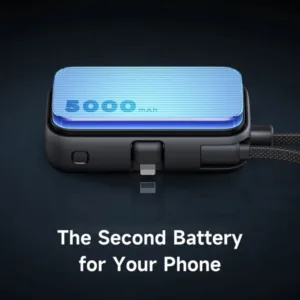 پاوربانک مک دودو مدل MC-7800 ظرفیت 5000 میلیآمپر ساعت به همراه کابل تبدیل USB-C