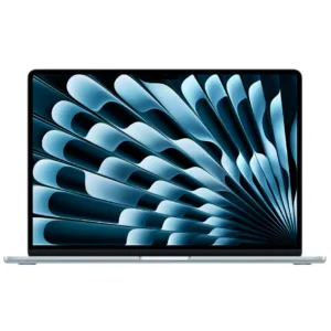 لپتاپ اپل مدل MacBook Air MC7A4 2025 LLA با پردازنده Apple M4، رم 16GB، حافظه SSD با ظرفیت 256GB، نمایشگر 15.3 اینچ Retina، دارای نور پسزمینه کیبورد، حسگر اثر انگشت، سیستمعامل Apple Mac OS